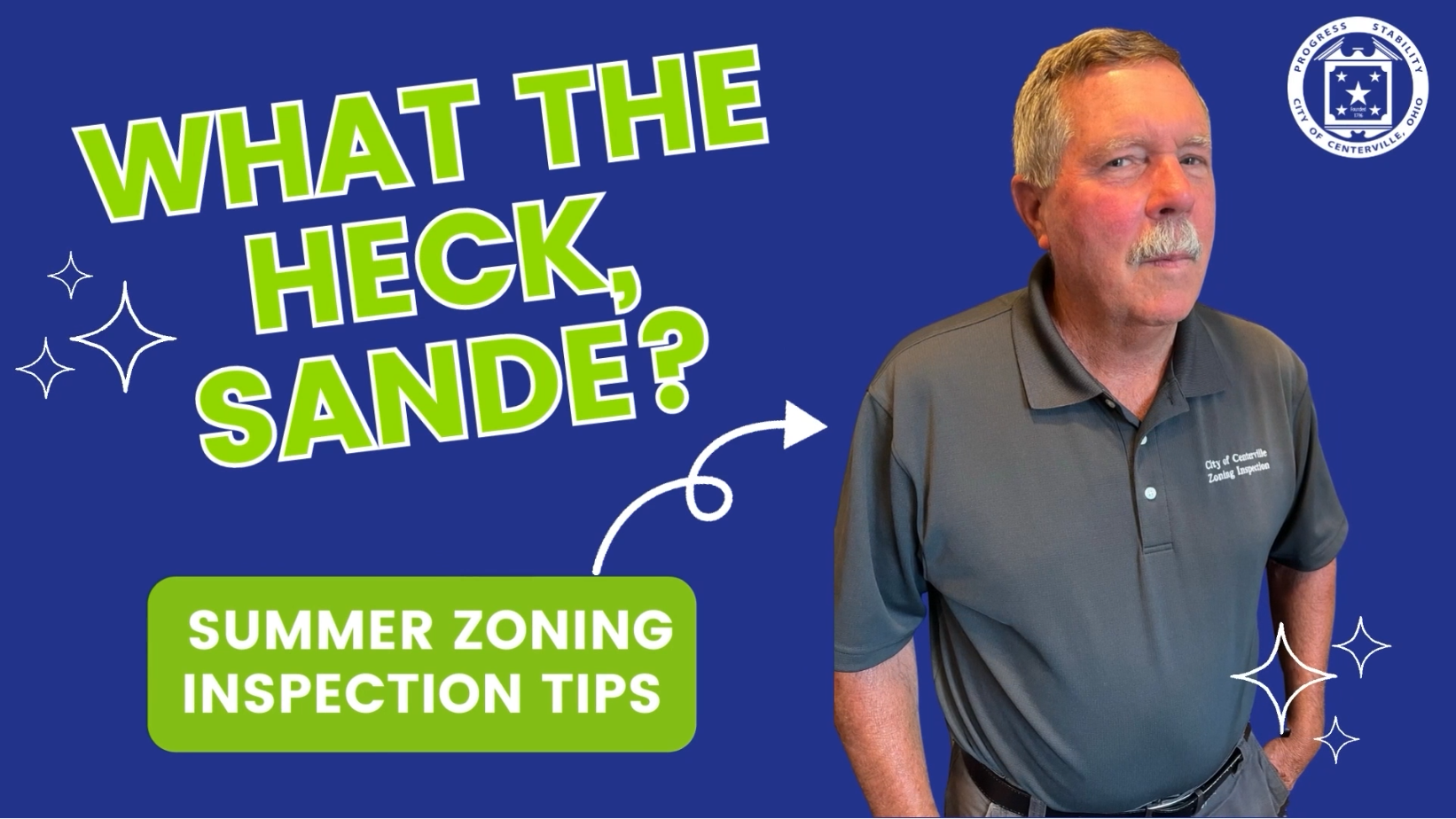 What the Heck, Sande? (Summer Zoning Inspection Tips)